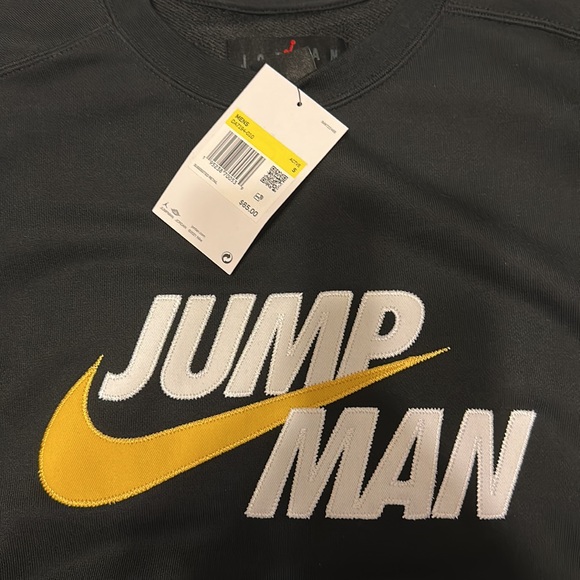 NEW Men’s Small Nike Air Jordan Sweatshirt - Picture 2 of 6